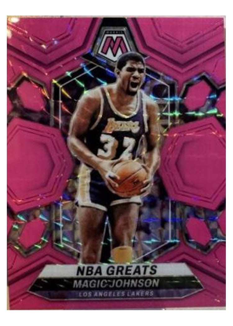 2023-24 Panini Mosaic Base Set Magic Johnson #295 card