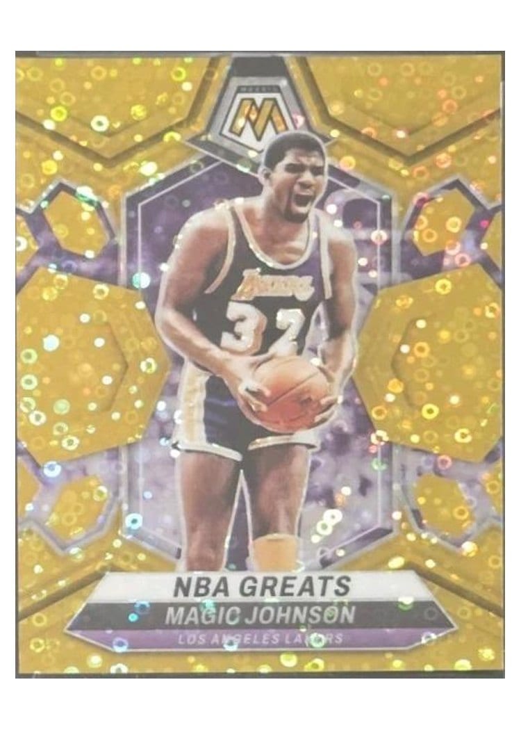 2023-24 Panini Mosaic Base Set Magic Johnson #295 card