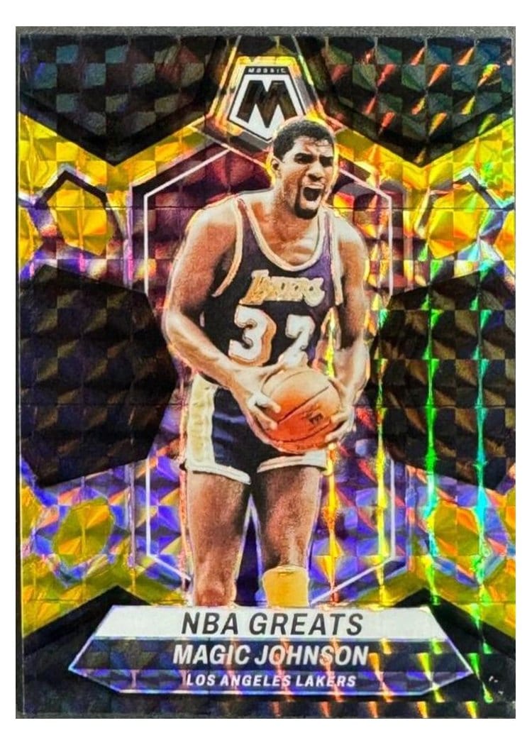 2023-24 Panini Mosaic Base Set Magic Johnson #295 card