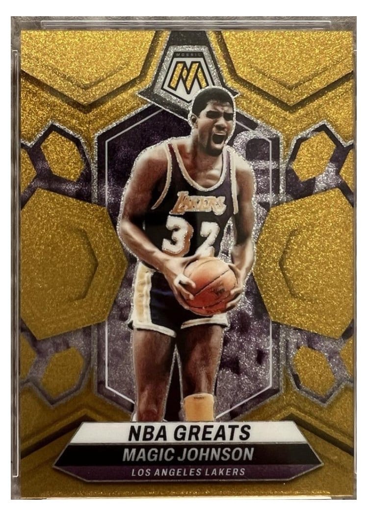 2023-24 Panini Mosaic Base Set Magic Johnson #295 card