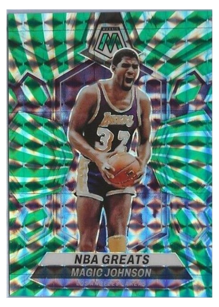 2023-24 Panini Mosaic Base Set Magic Johnson #295 card