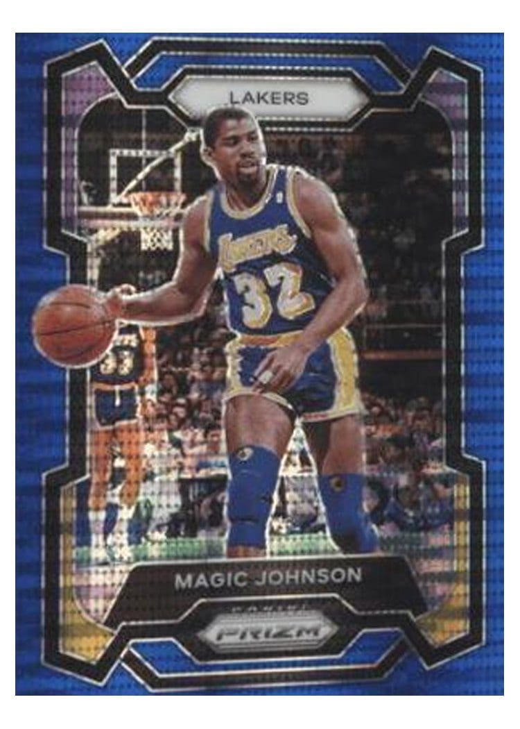 2023-24 Panini Prizm Base Set Magic Johnson #185 card
