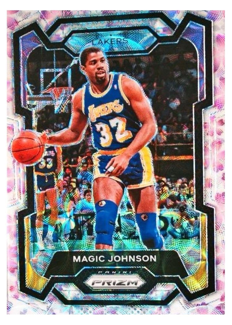 2023-24 Panini Prizm Base Set Magic Johnson #185 card
