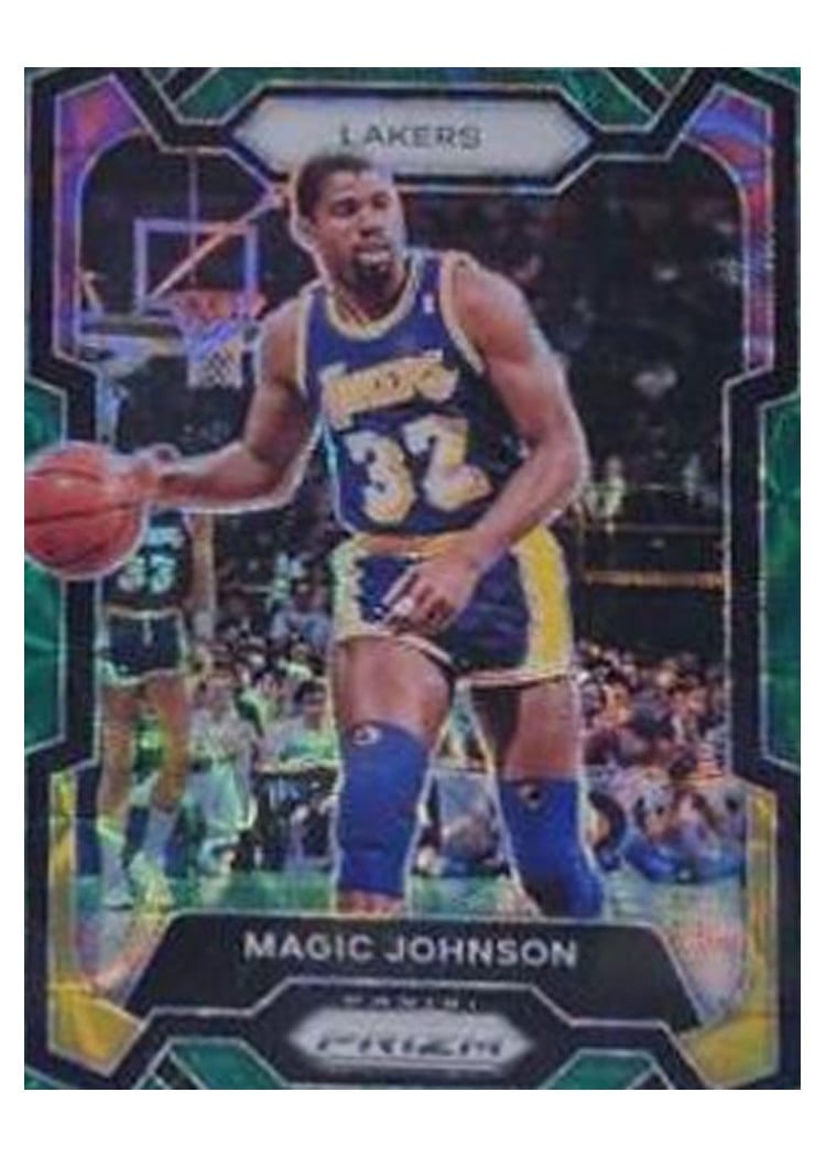 2023-24 Panini Prizm Base Set Magic Johnson #185 card
