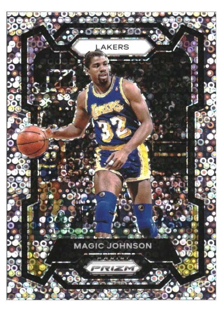 2023-24 Panini Prizm Base Set Magic Johnson #185 card