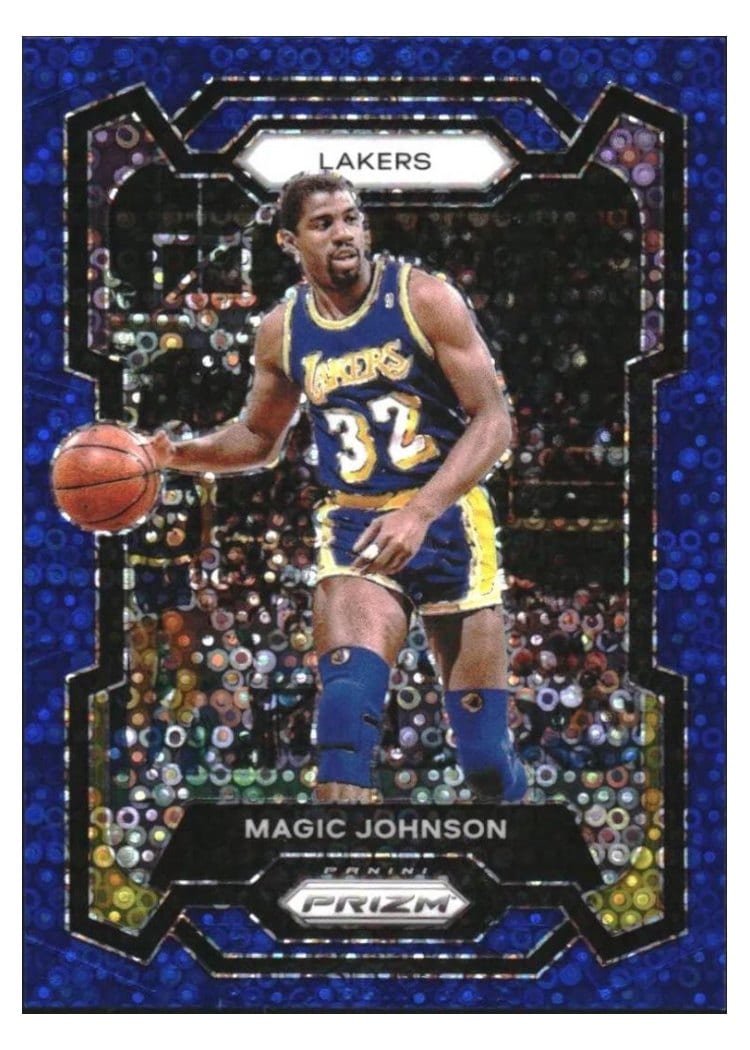 2023-24 Panini Prizm Base Set Magic Johnson #185 card