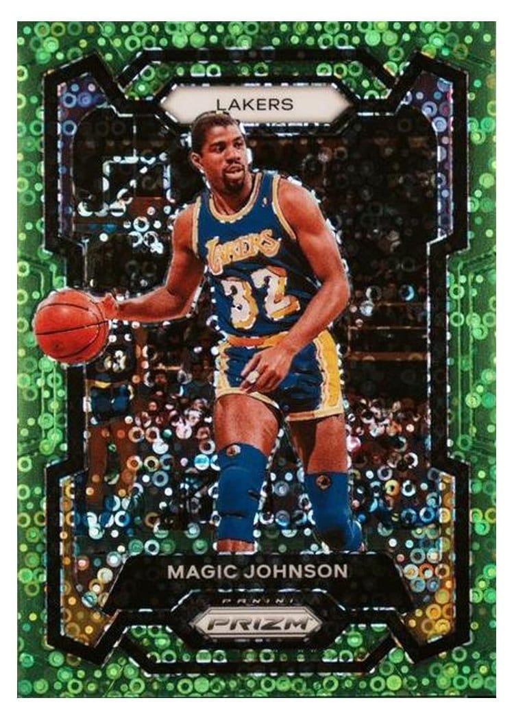 2023-24 Panini Prizm Base Set Magic Johnson #185 card