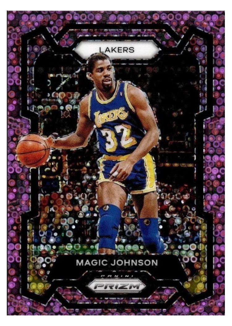 2023-24 Panini Prizm Base Set Magic Johnson #185 card