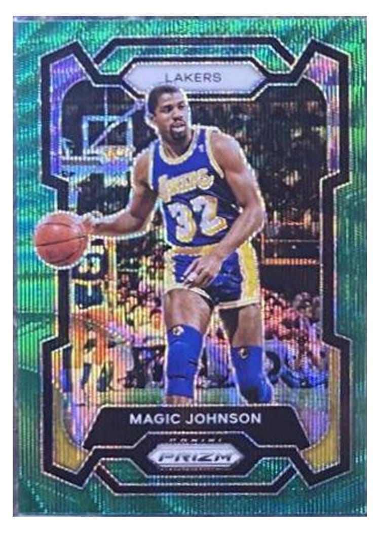 2023-24 Panini Prizm Base Set Magic Johnson #185 card