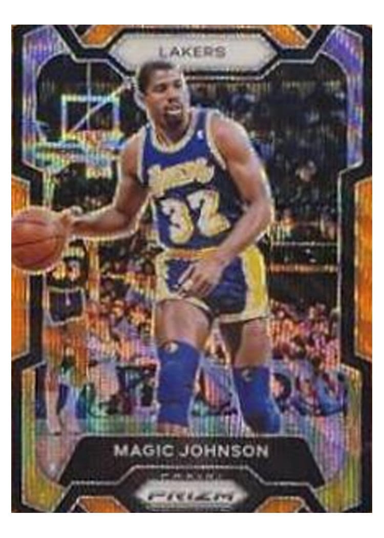 2023-24 Panini Prizm Base Set Magic Johnson #185 card