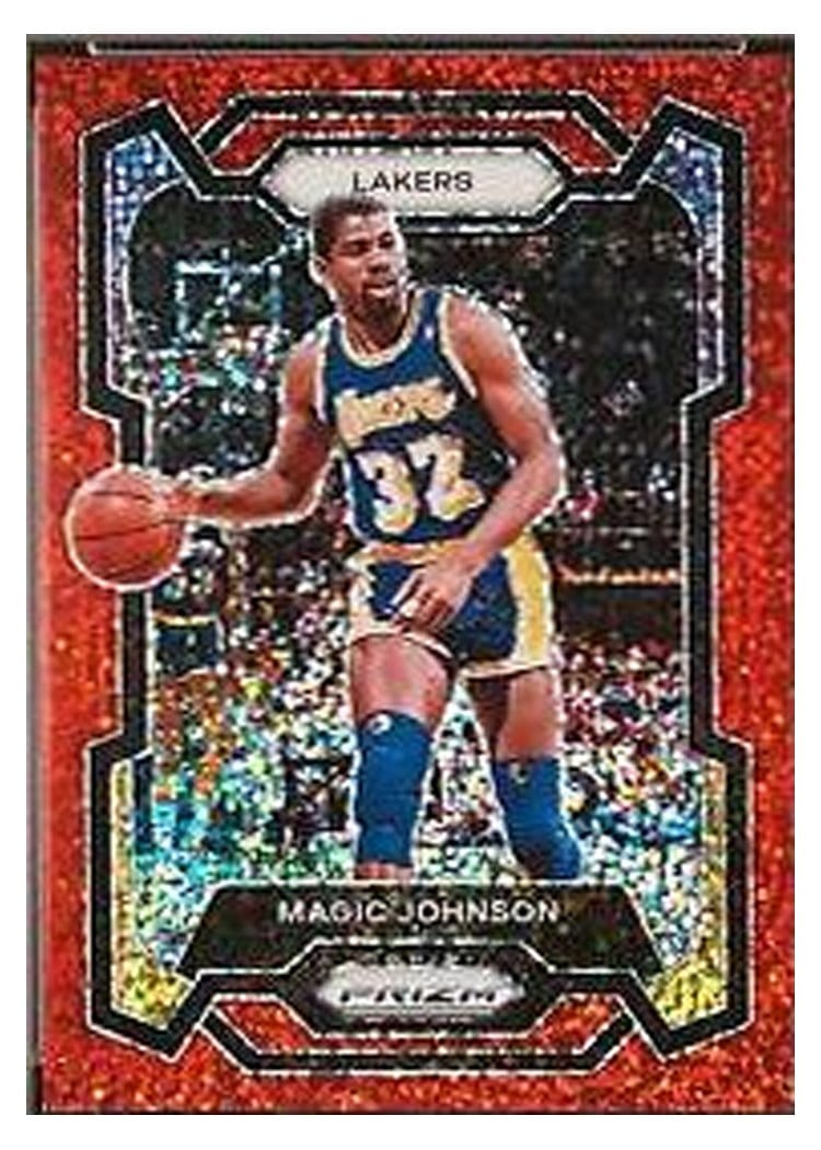 2023-24 Panini Prizm Base Set Magic Johnson #185 card