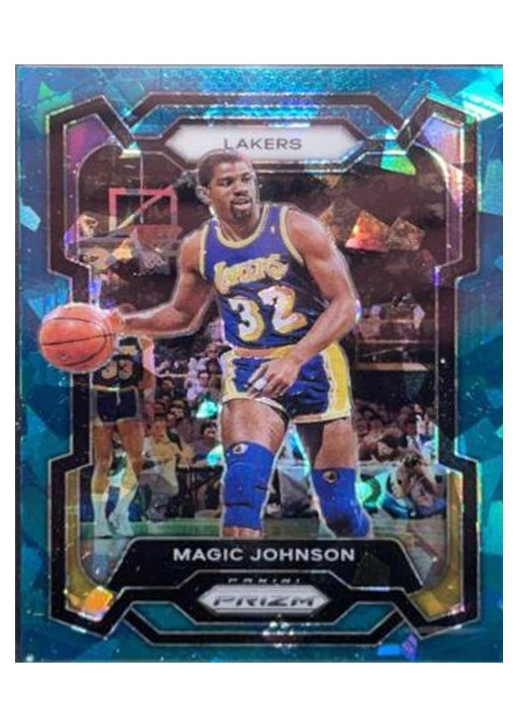 2023-24 Panini Prizm Base Set Magic Johnson #185 card