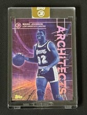 2025-26 Topps 3 Architects Magic Johnson #AR-26 card