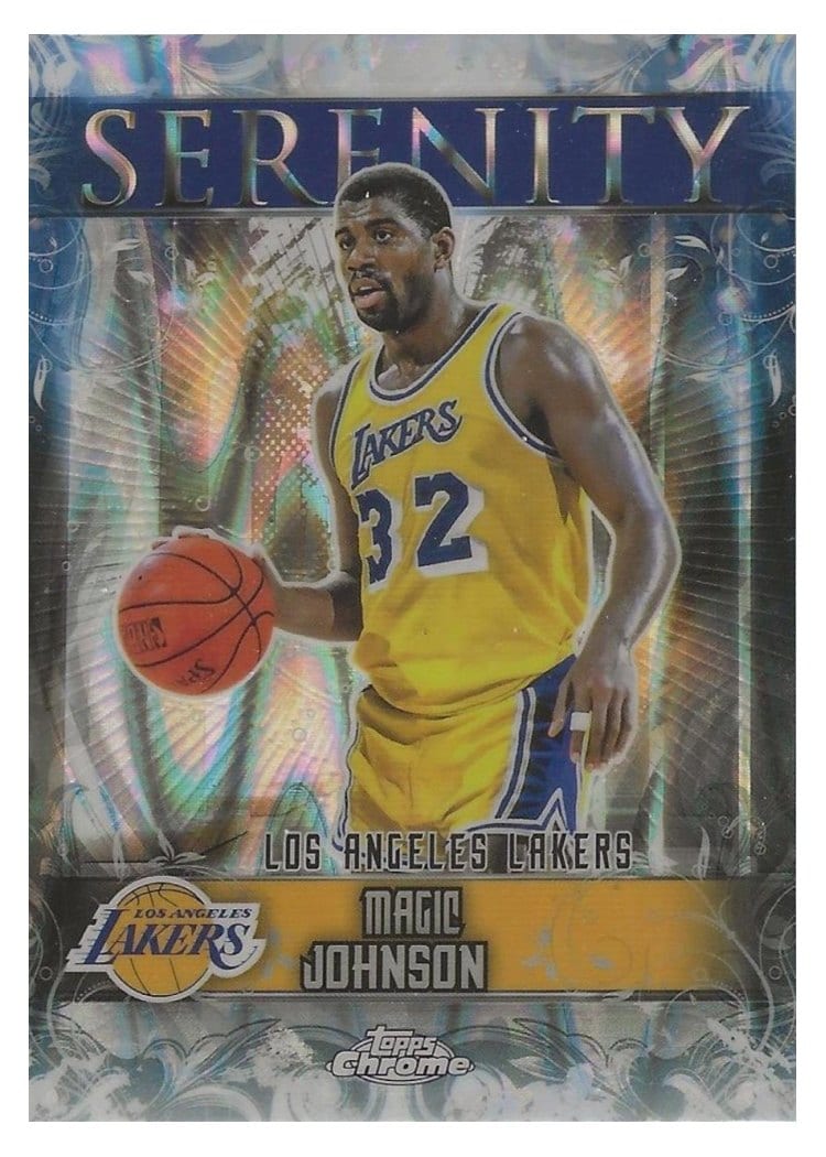 2025-26 Topps Chrome Serenity Magic Johnson #SY-9 card