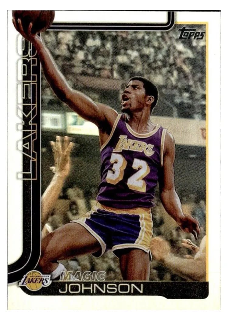 2025 Topps Magic Johnson #255 card