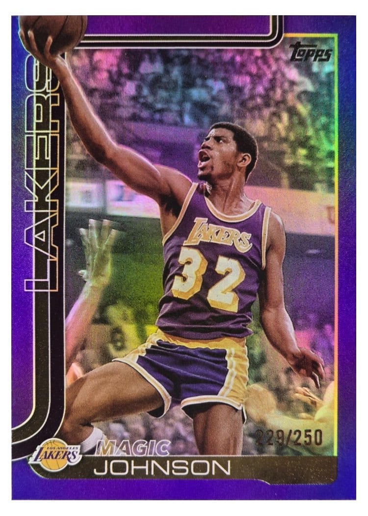 2025 Topps Magic Johnson #255 card