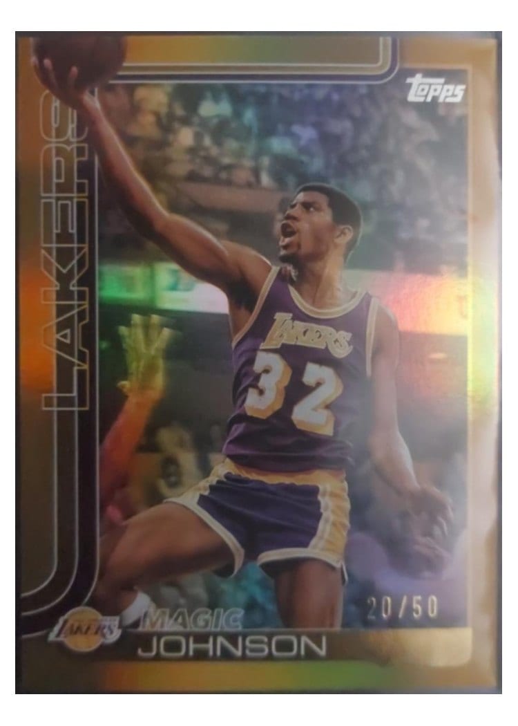 2025 Topps Magic Johnson #255 card