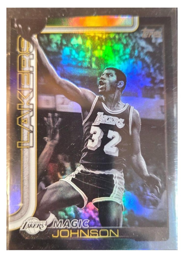 2025 Topps Magic Johnson #255 card