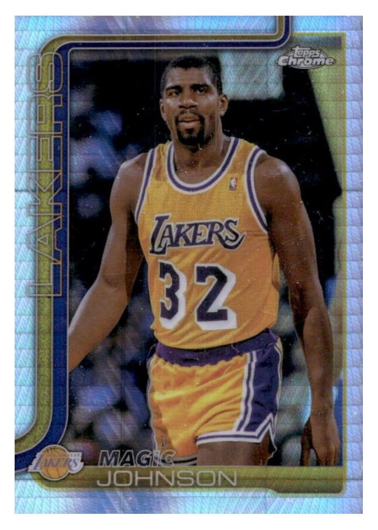 2025 Topps Chrome Magic Johnson #244 card