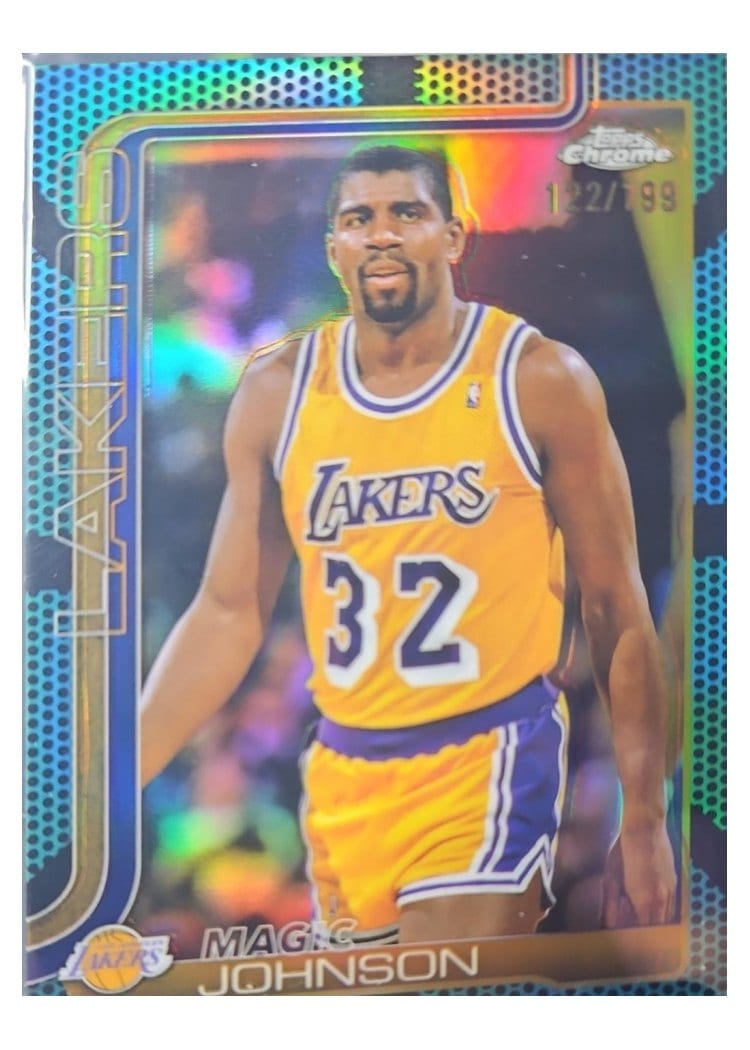 2025 Topps Chrome Magic Johnson #244 card