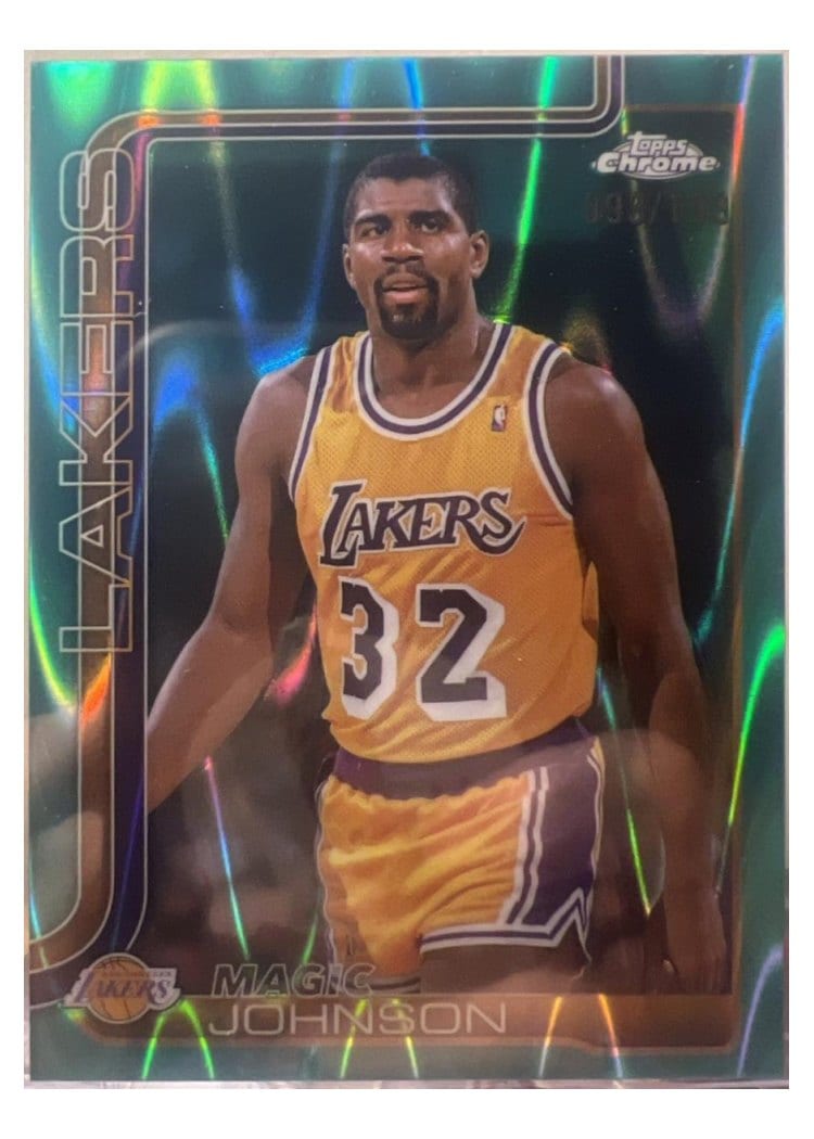 2025 Topps Chrome Magic Johnson #244 card