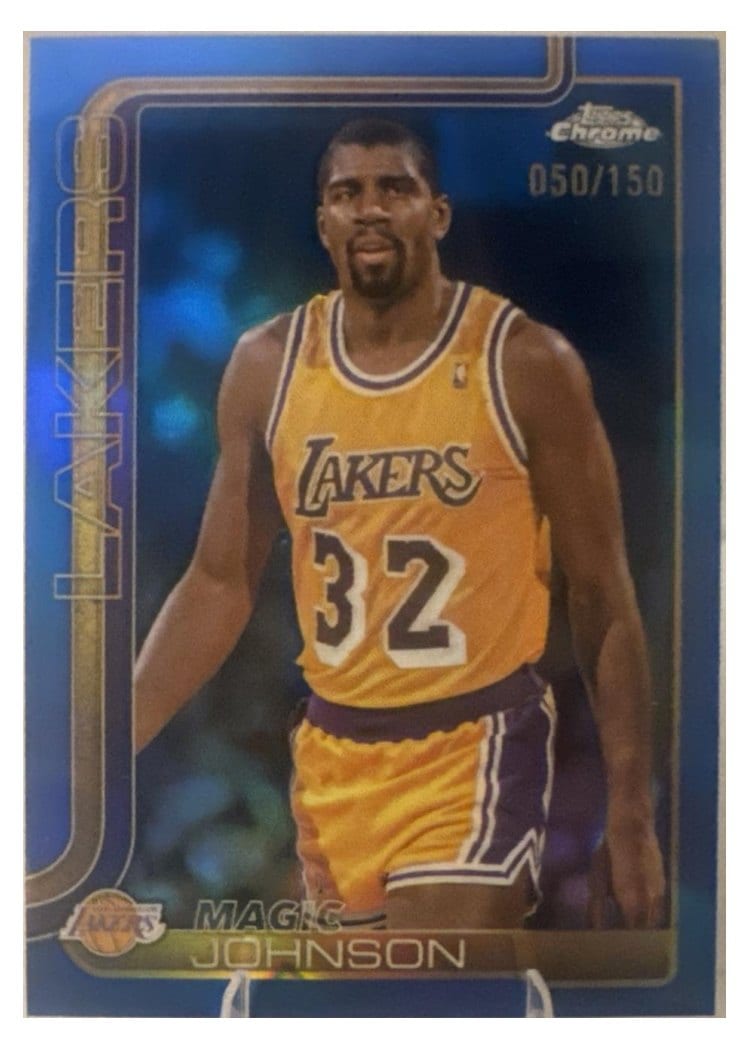 2025 Topps Chrome Magic Johnson #244 card