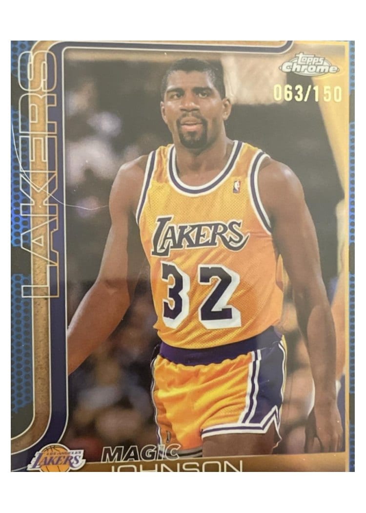 2025 Topps Chrome Magic Johnson #244 card