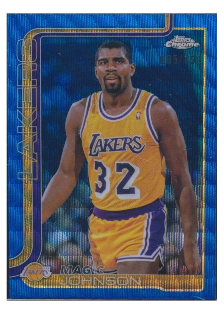 2025 Topps Chrome Magic Johnson #244 card
