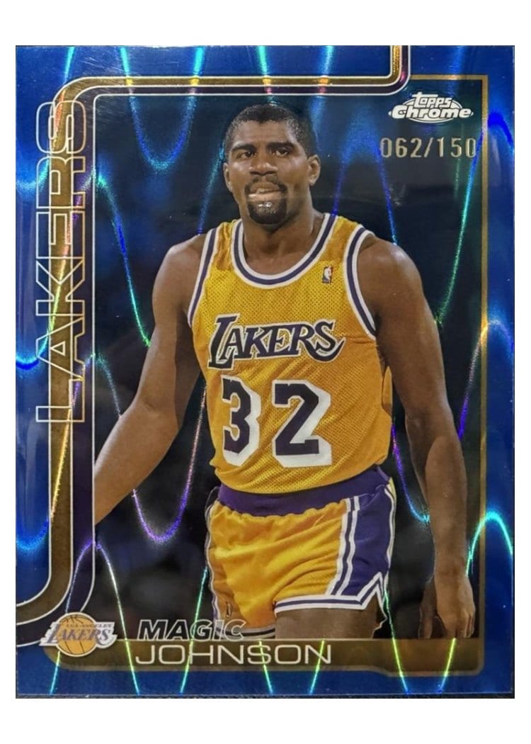 2025 Topps Chrome Magic Johnson #244 card