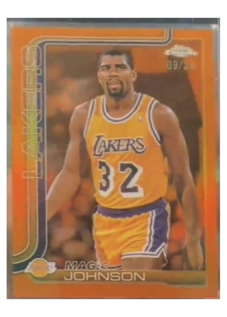 2025 Topps Chrome Magic Johnson #244 card