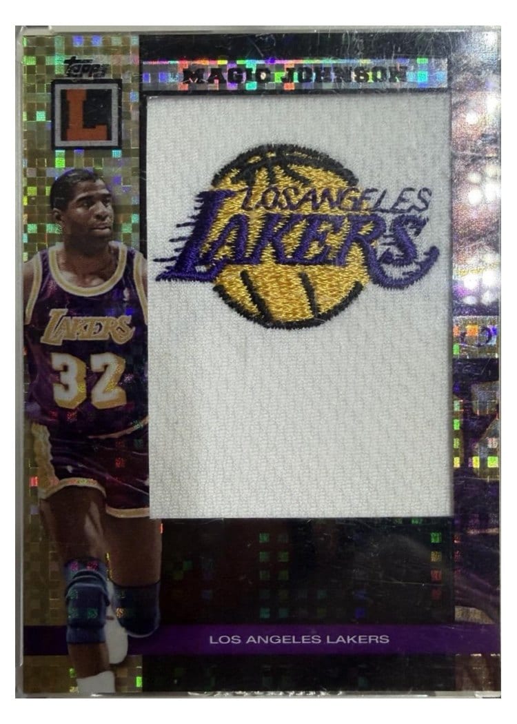 2025 Topps Chrome Magic Johnson #244 card