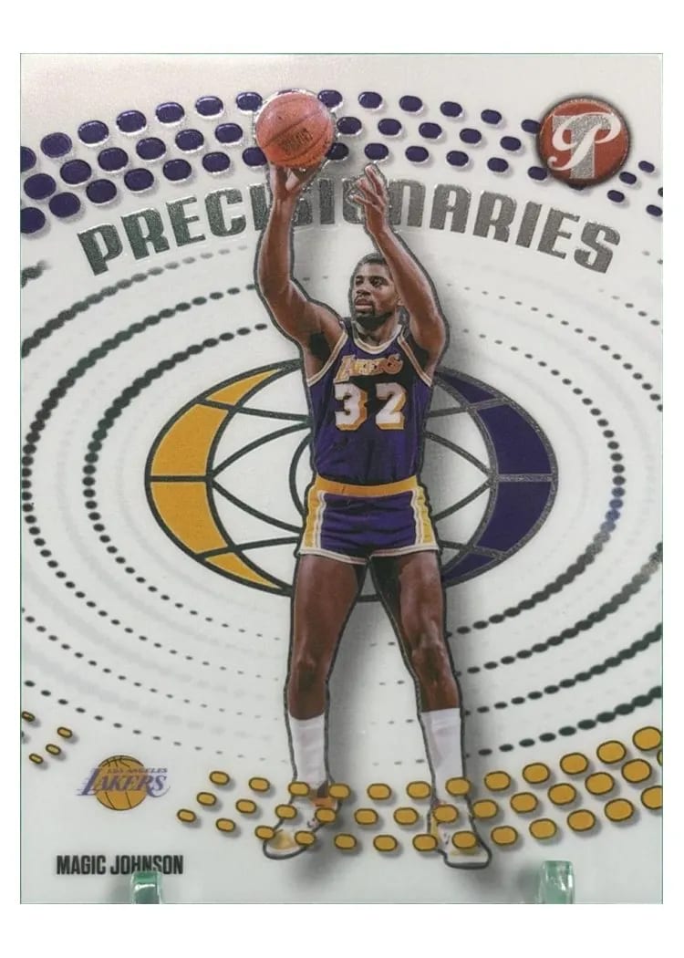2025 Topps Pristine Precisionaries Magic Johnson #PR-2 card