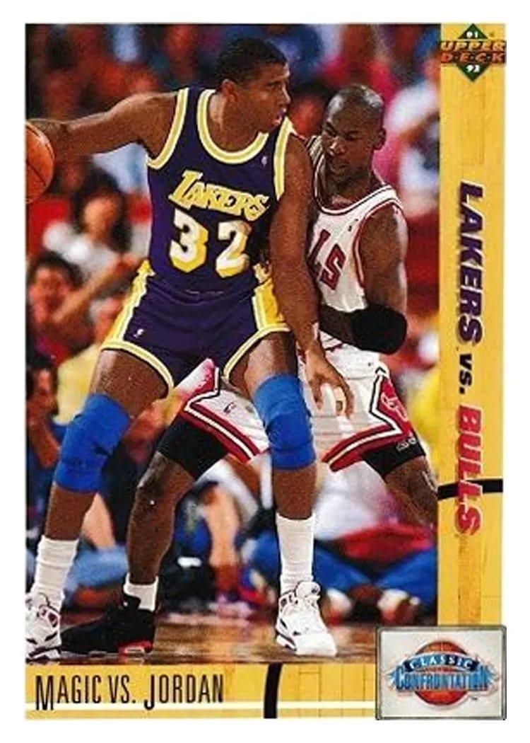 1991 Upper Deck Magic vs. Jordan #34 card