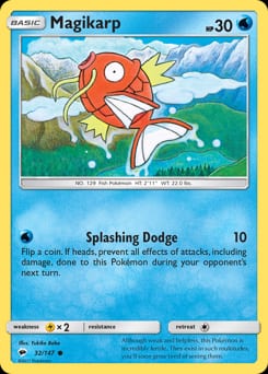 Magikarp Burning Shadows card
