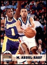 1993-94 Hoops Base Set Mahmoud Abdul-Rauf #52 card
