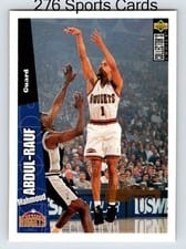 1996-97 Collector's Choice Base Set Mahmoud Abdul-Rauf #45 card