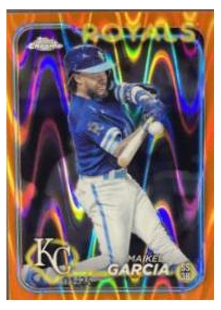 2024 Topps Chrome Base Set Maikel Garcia #246 card