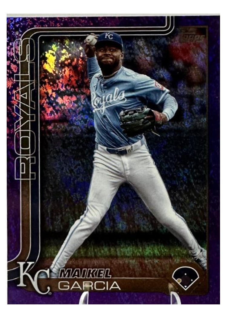 2025 Topps Base Set Maikel Garcia #135 card
