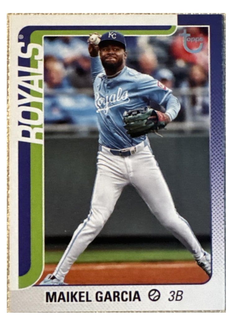 2025 Topps Base Set Maikel Garcia #135 card