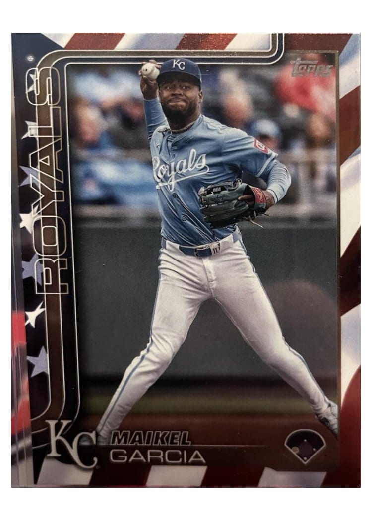 2025 Topps Base Set Maikel Garcia #135 card