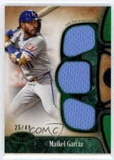 2026 Topps Tier One Tier One Relics Maikel Garcia #T1R-MG card
