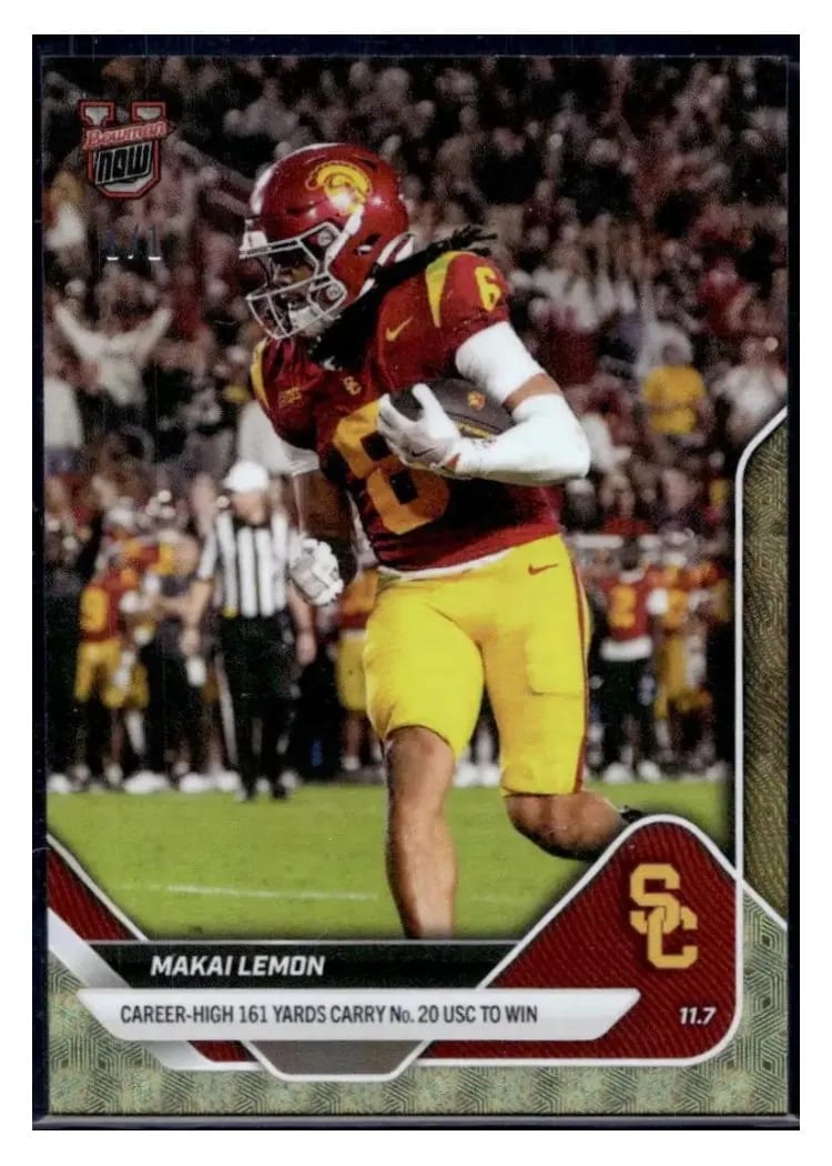 2025 Bowman U Now Makai Lemon #40 card