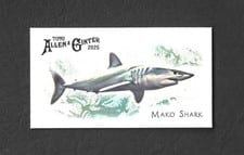 2025 Topps Allen & Ginter 50 Fish From Global Waters (Minis) Mako Shark #FGW-31