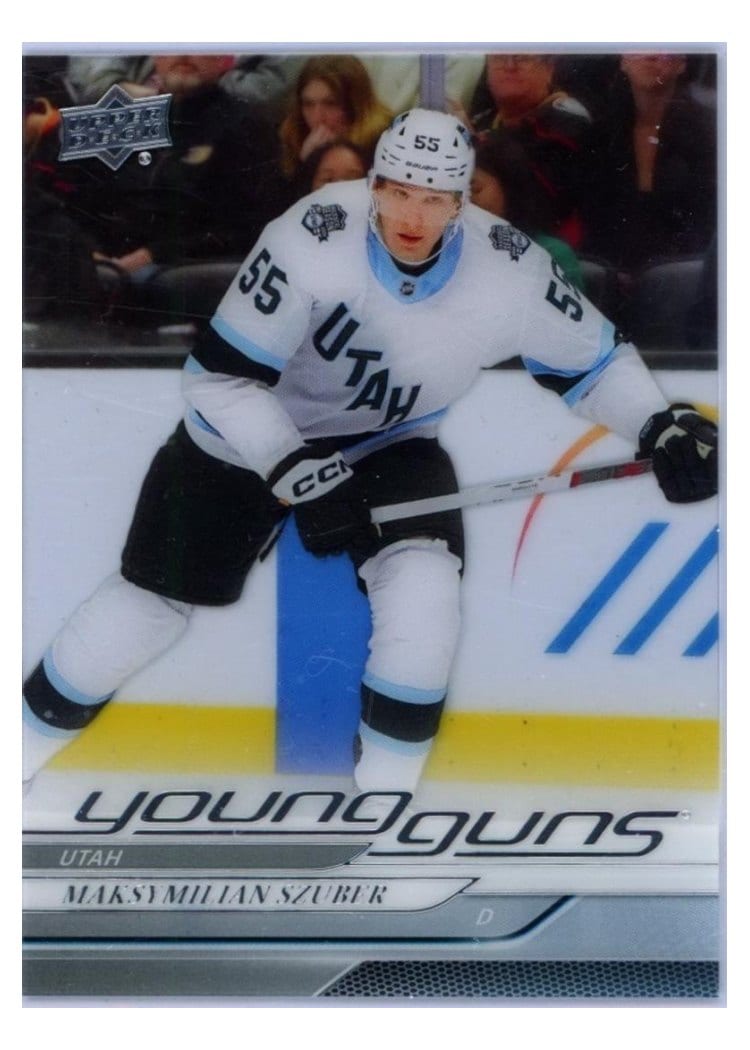 2024-25 Upper Deck Base Set Maksymilian Szuber #456 card