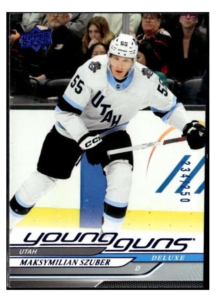 2024-25 Upper Deck Base Set Maksymilian Szuber Deluxe #456