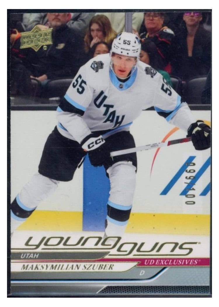 2024-25 Upper Deck Base Set Maksymilian Szuber #456 card