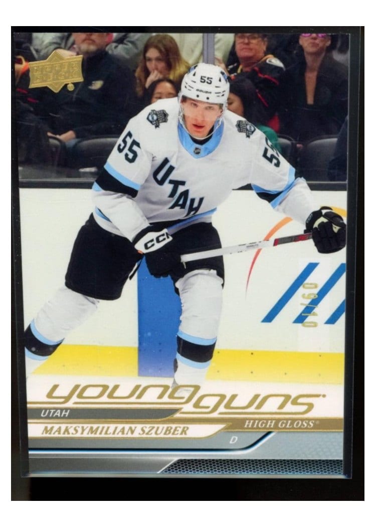 2024-25 Upper Deck Base Set Maksymilian Szuber High Gloss #456