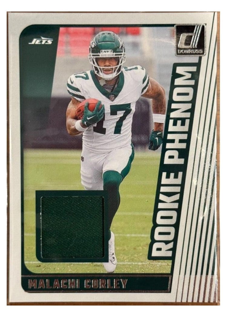 2024 Donruss Rookie Phenom Jerseys Malachi Corley #RPJ-MCO card