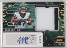 2024 Panini Absolute Rookie Premiere Materials Autographs Malachi Corley #RPMA-MCY card