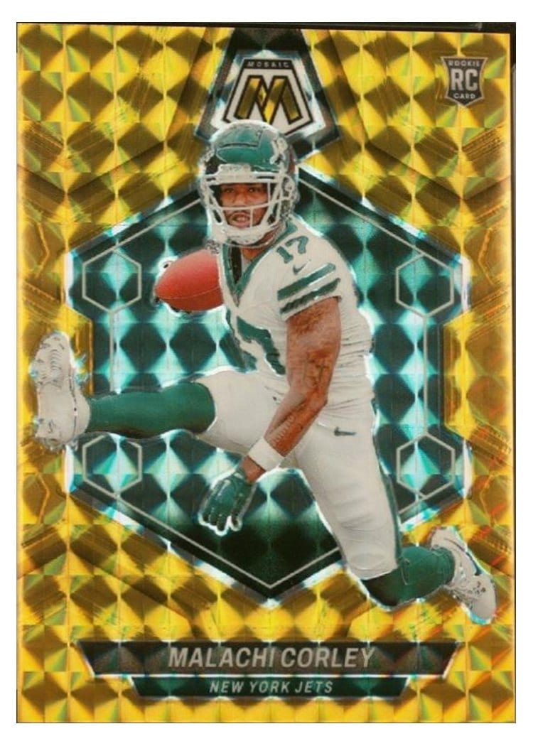 2024 Panini Mosaic Base Set Malachi Corley Gold #359 card